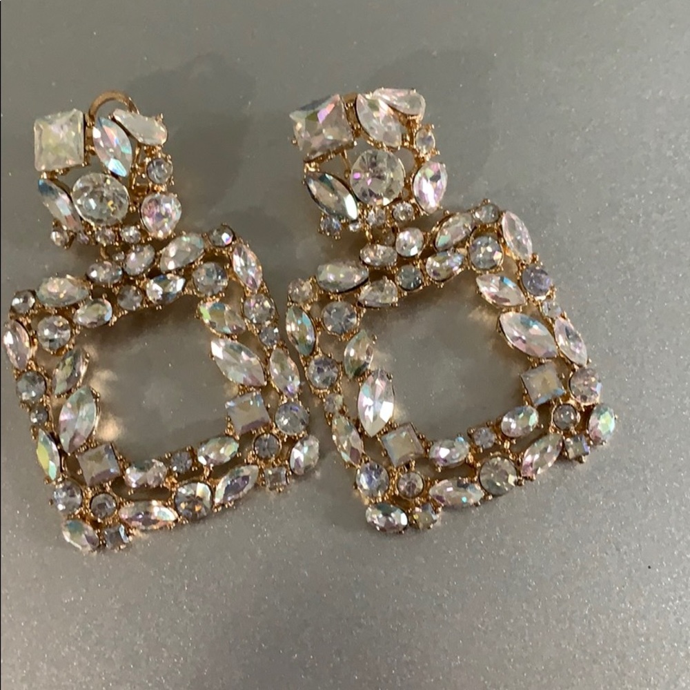 Beautiful crystal earrings